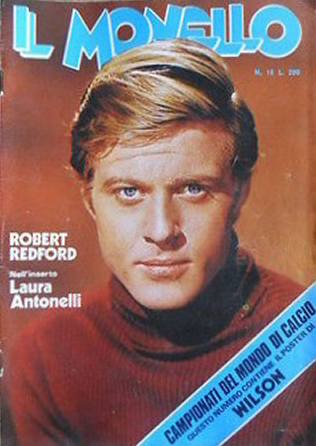 IL MONELLO magazine side cover Issue 18   1974
