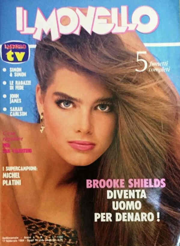 IL MONELLO magazine side cover 17 February 1984