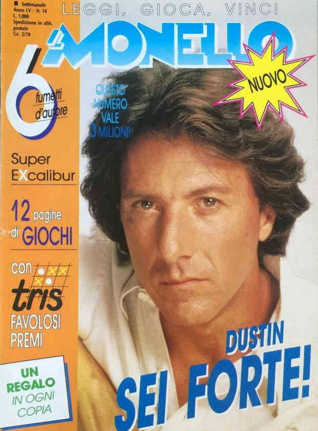 IL MONELLO magazine side cover Issue 14   1989