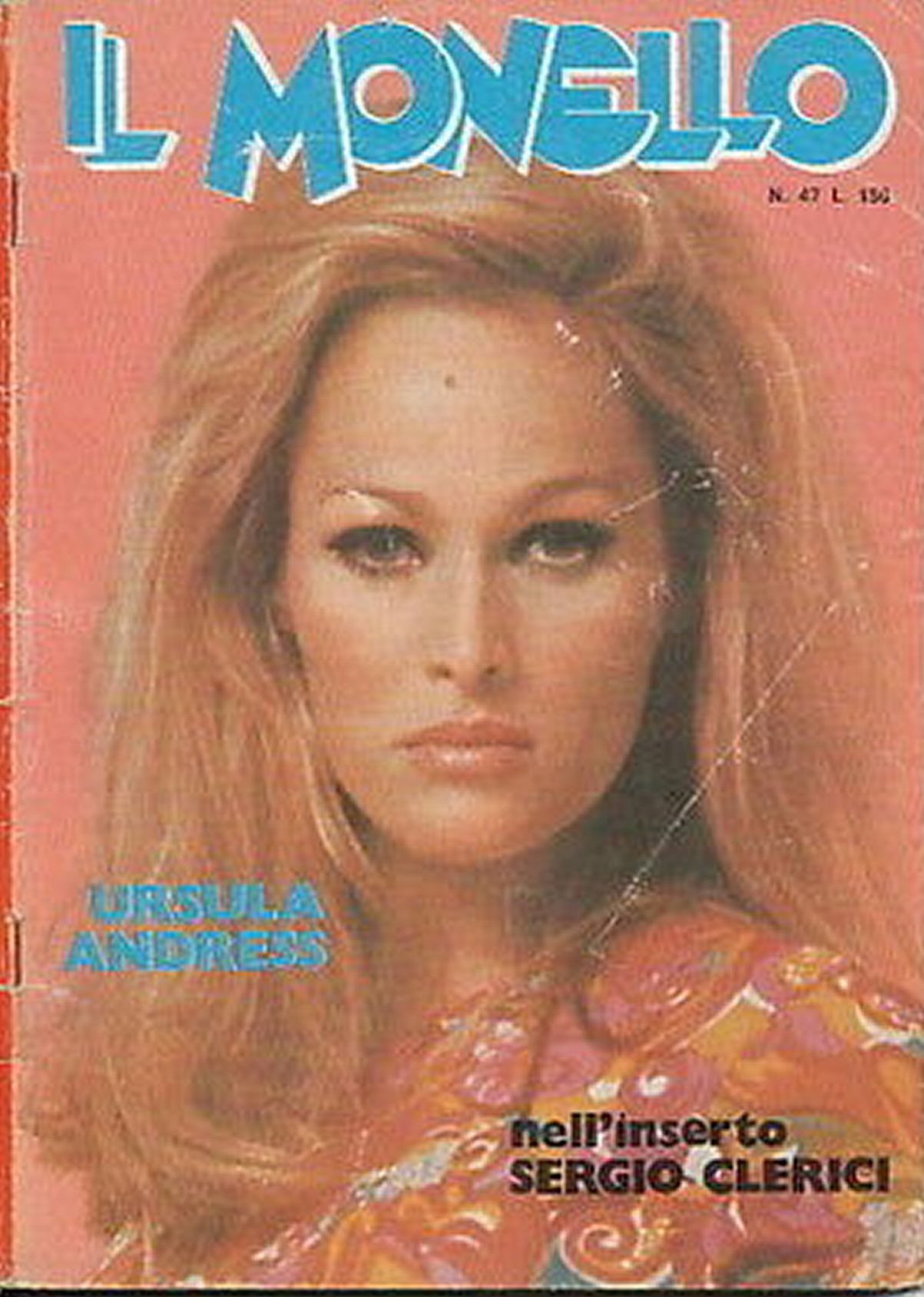 IL MONELLO magazine side cover Issue 47 22 November 1973