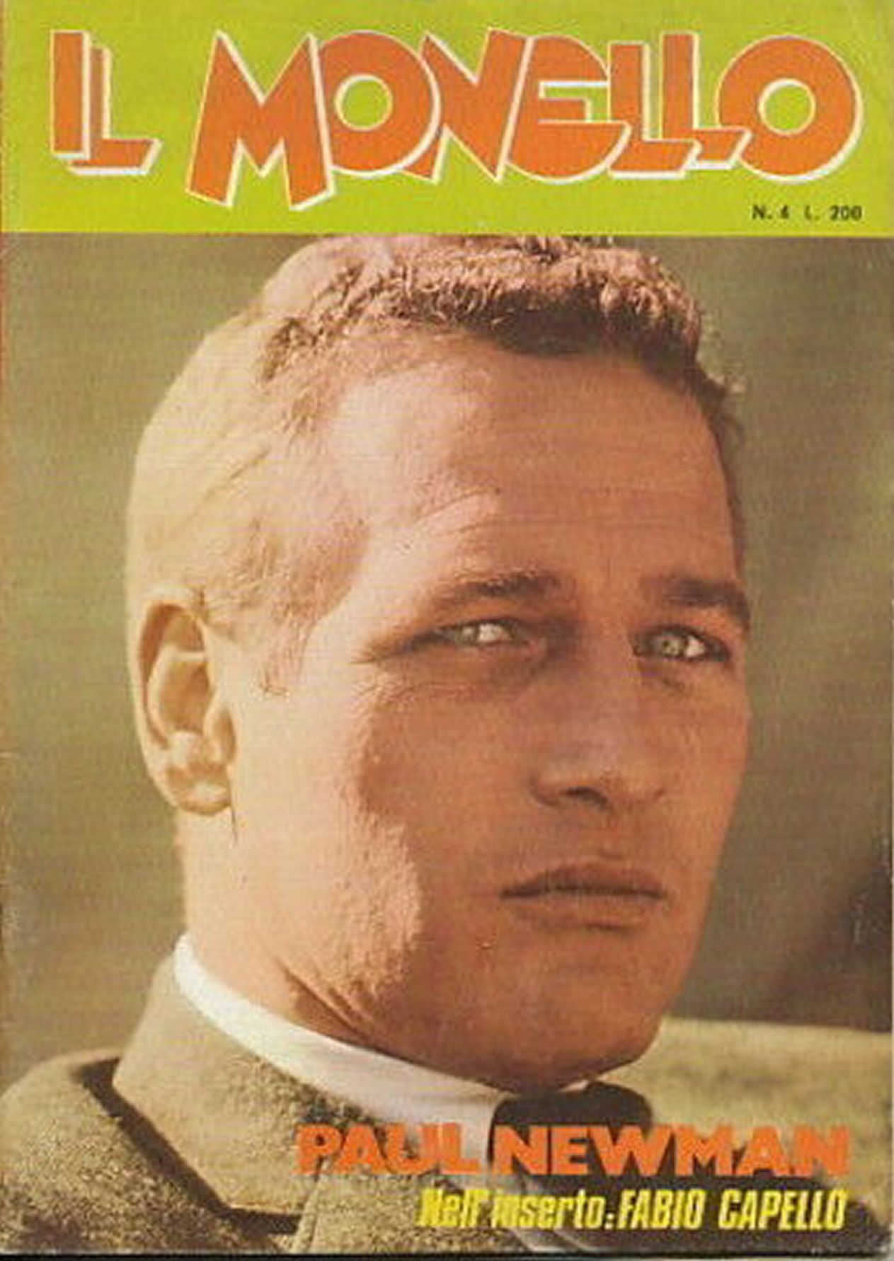 IL MONELLO magazine side cover Issue 4 24 January 1974