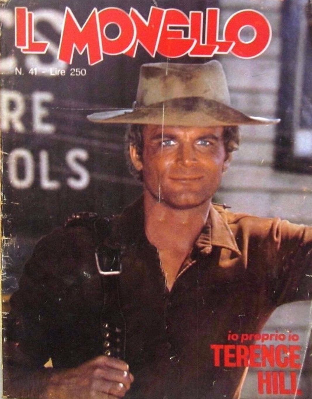 IL MONELLO magazine side cover Issue 41 10 October 1974