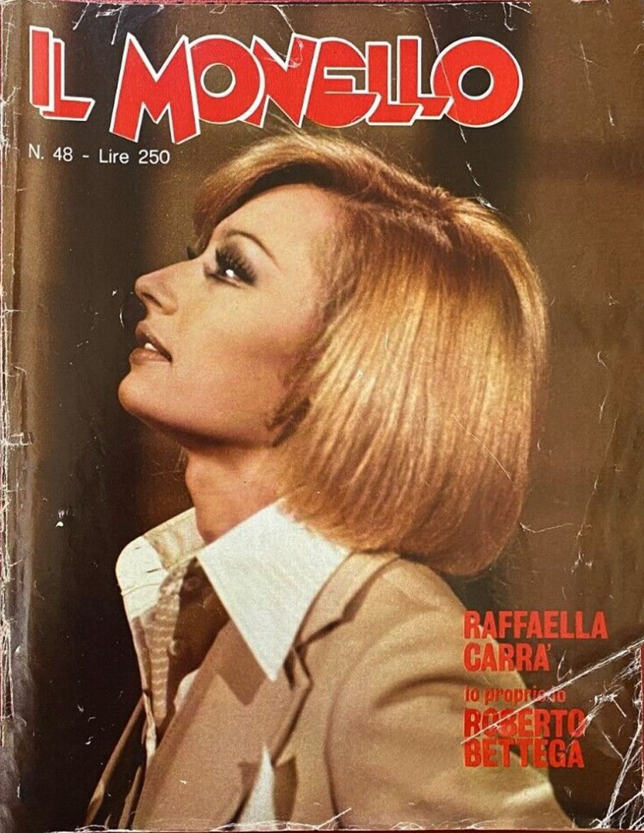 IL MONELLO magazine side cover Issue 48 28 November 1974