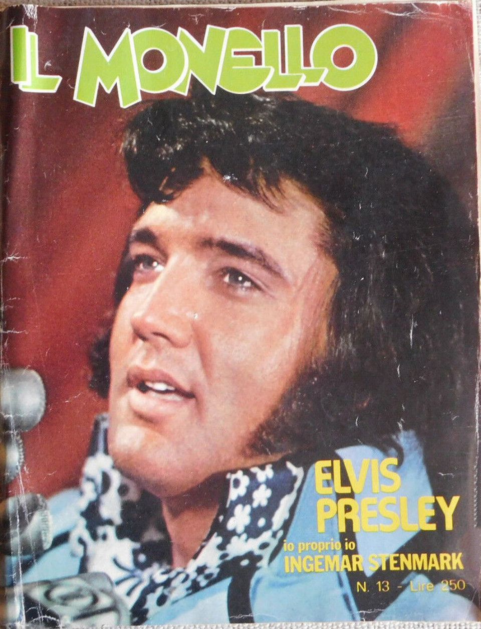 IL MONELLO magazine side cover Issue 13 30 March 1976