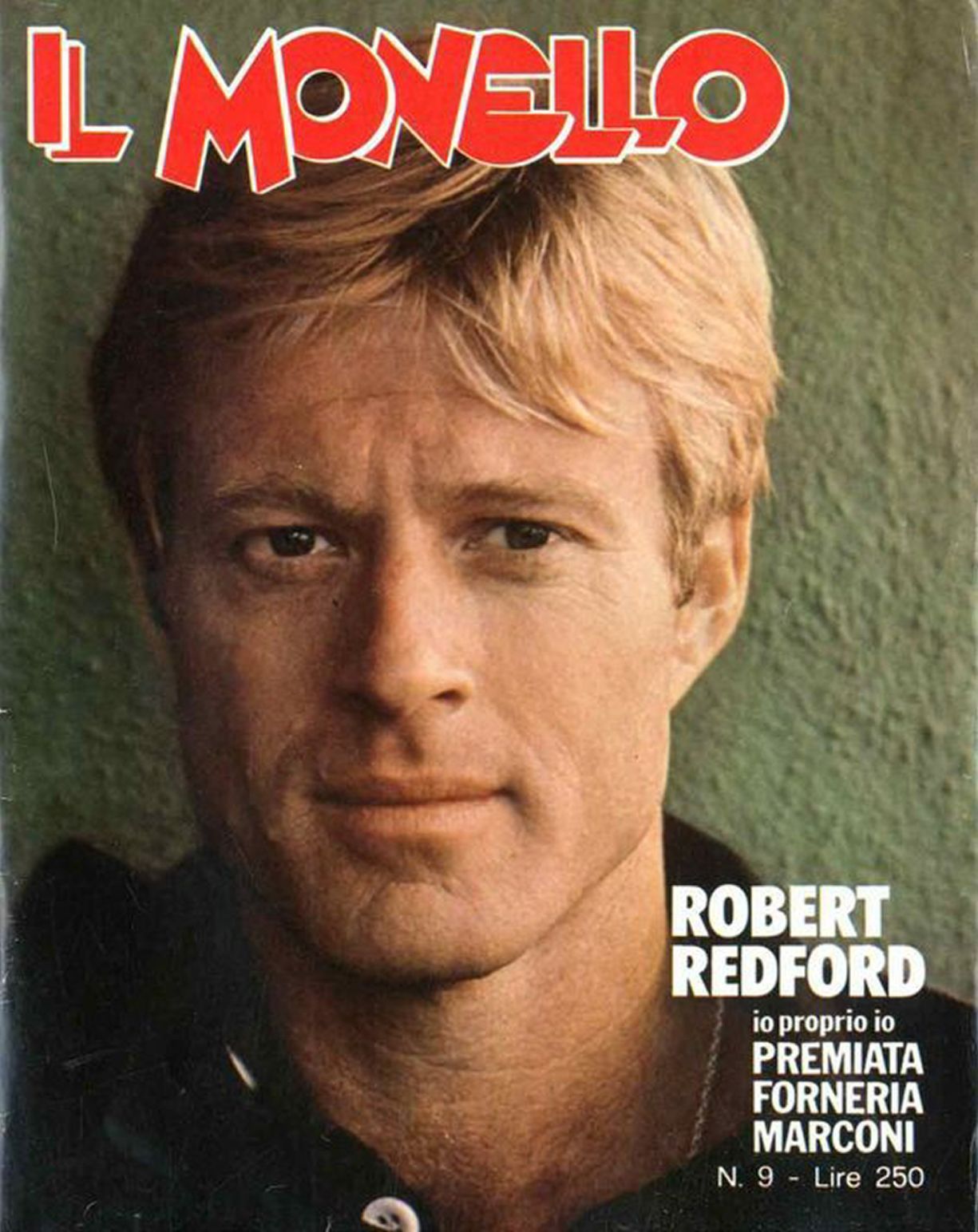 IL MONELLO magazine side cover Issue 9  1976