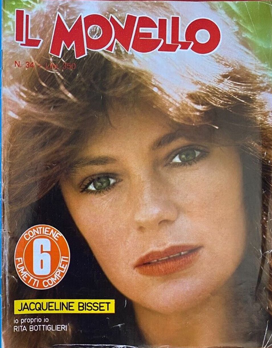 IL MONELLO magazine side cover Issue 34 3 August 1977