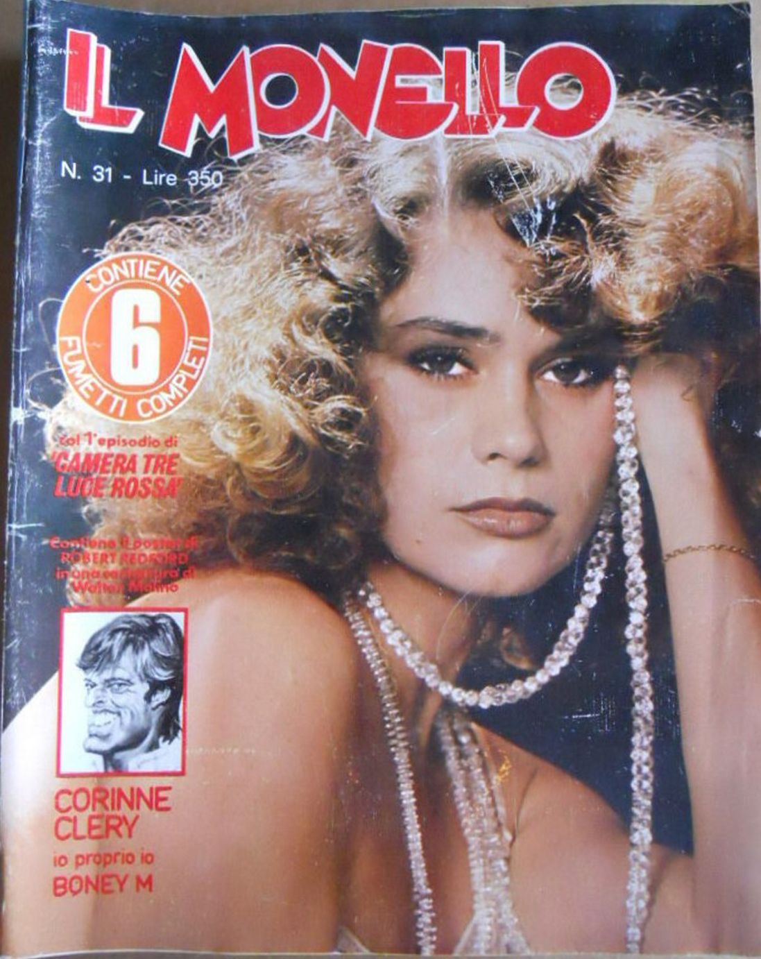 IL MONELLO magazine side cover Issue 31   1977