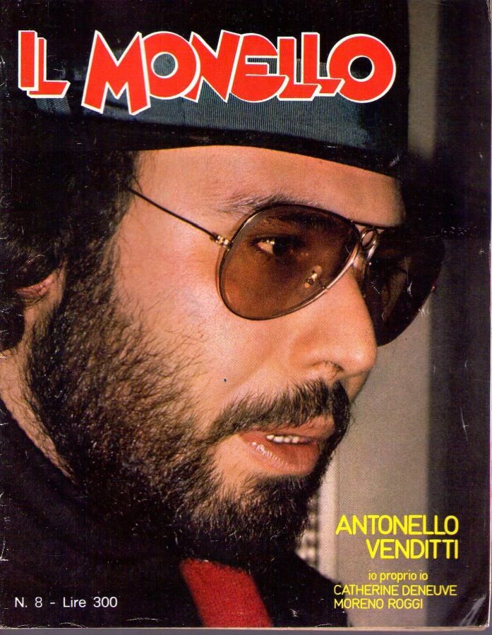 IL MONELLO magazine side cover Issue 8  1977