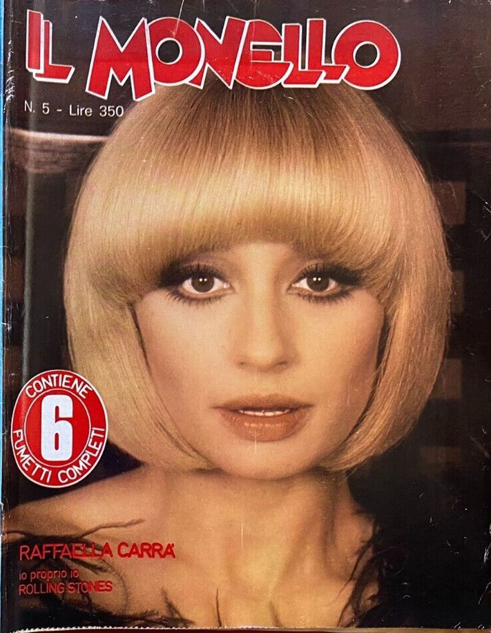 IL MONELLO magazine side cover Issue 5 3 February 1978