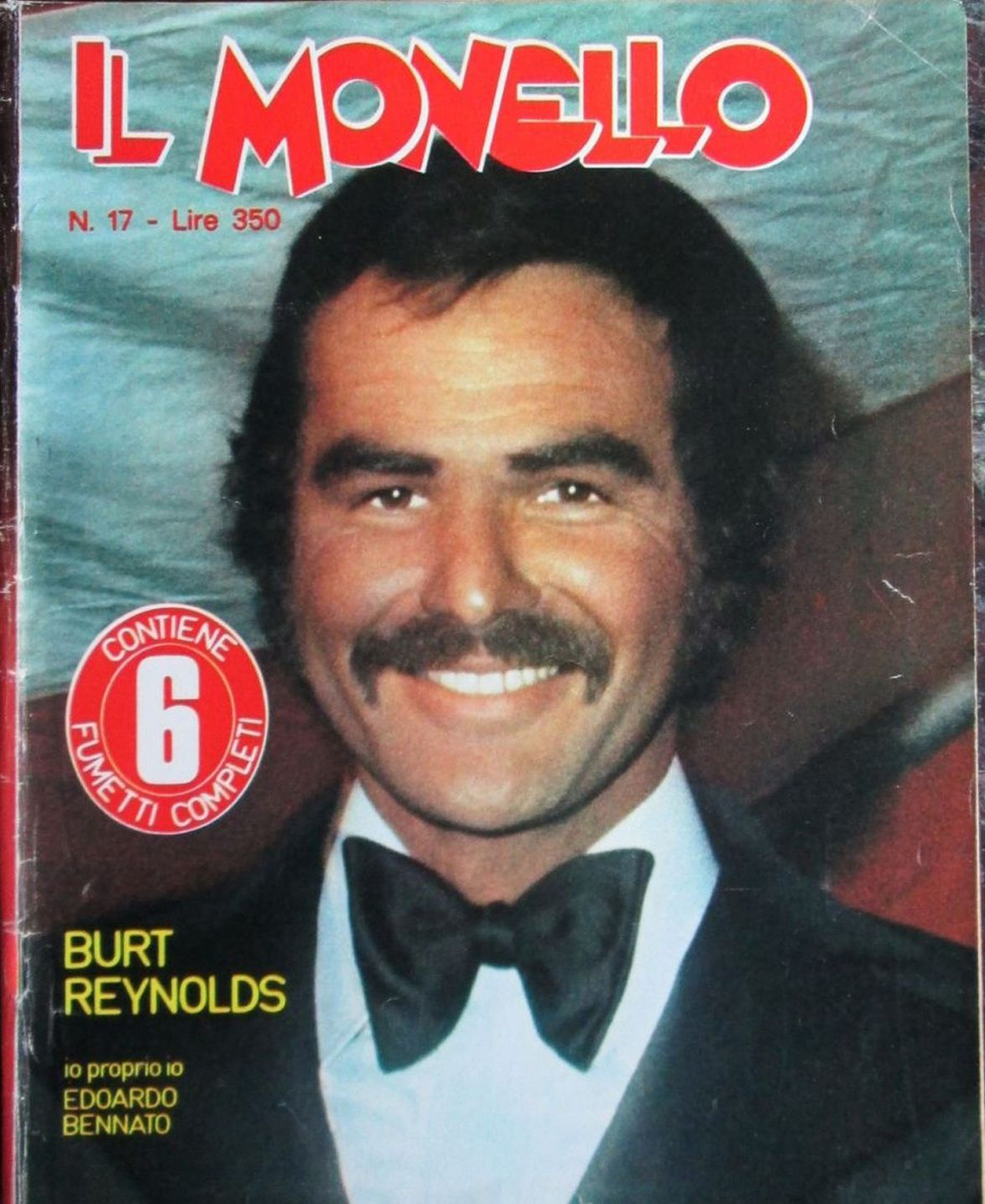 IL MONELLO magazine side cover Issue 17 28 April 1978