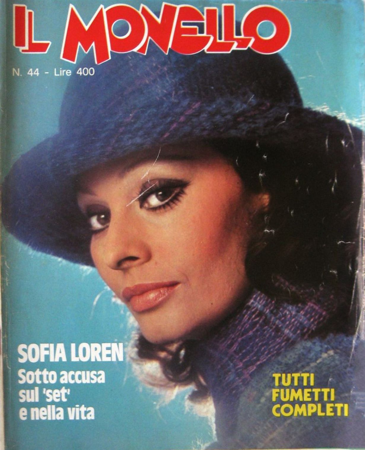 IL MONELLO magazine side cover Issue 44 3 November 1978
