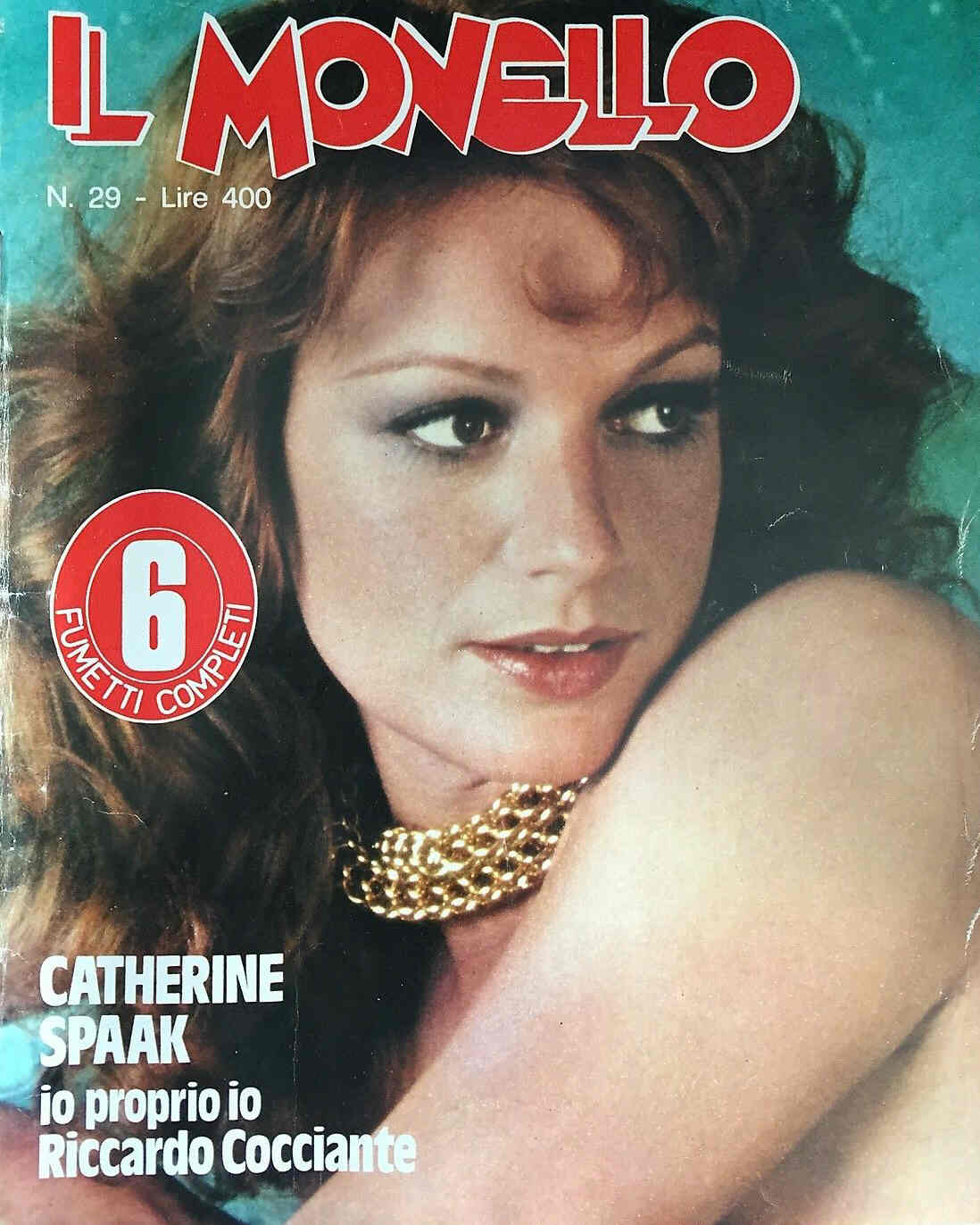 IL MONELLO magazine side cover Issue 29  1978