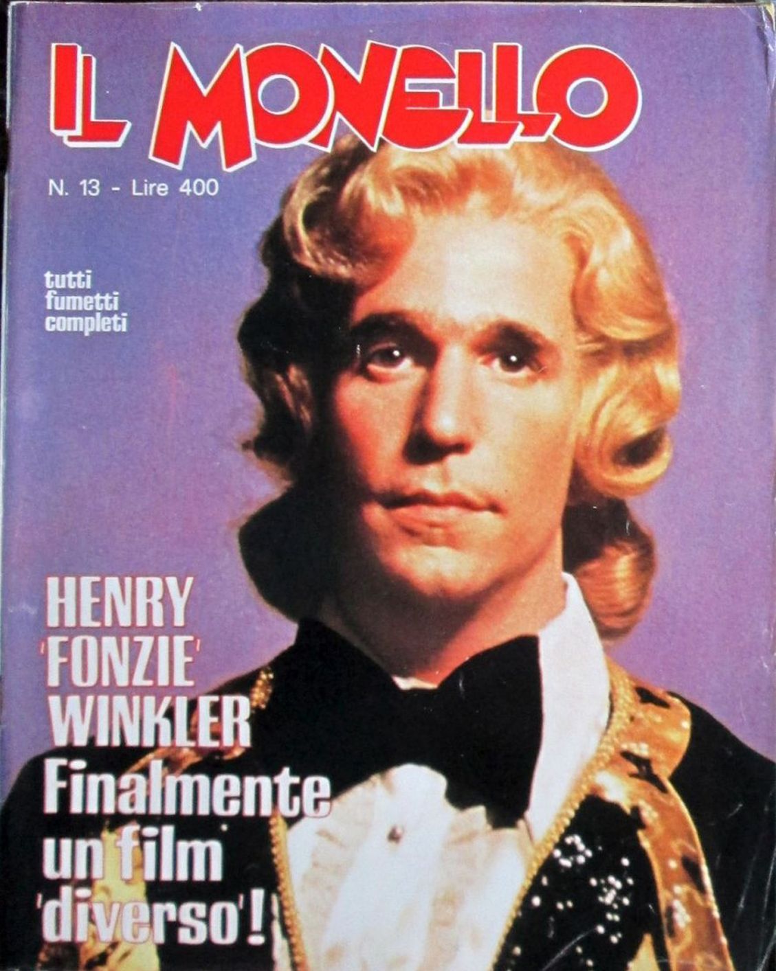 IL MONELLO magazine side cover Issue 13 30 March 1979