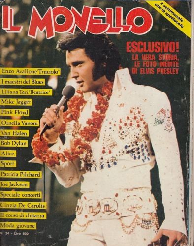 IL MONELLO magazine side cover Issue 34  1980