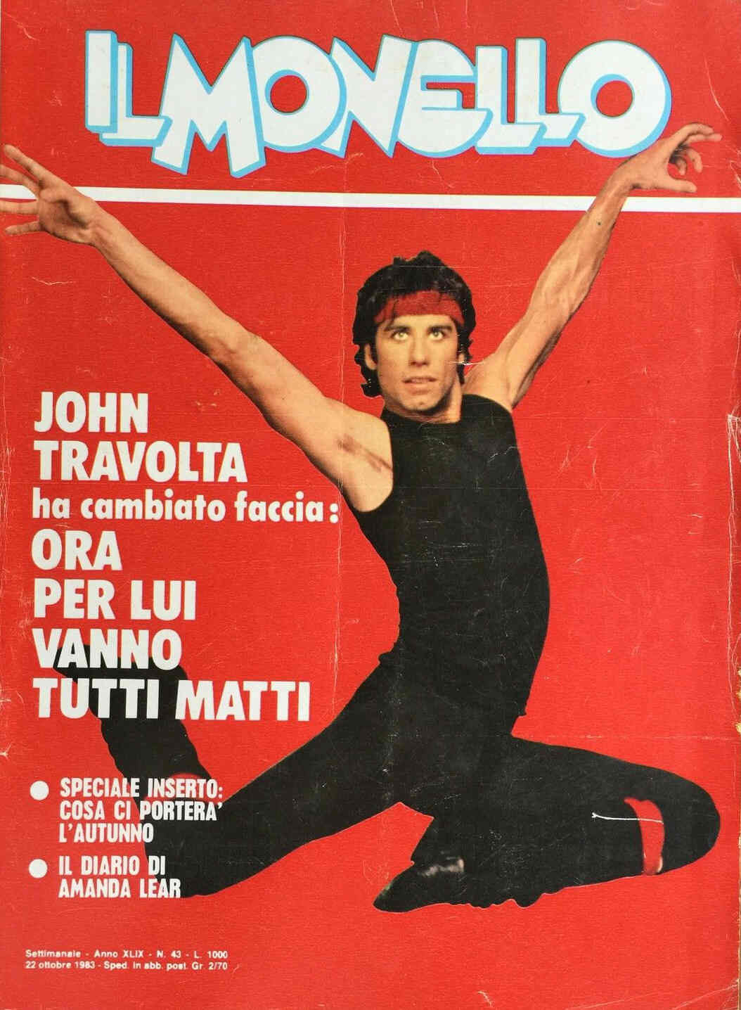 IL MONELLO magazine side cover Issue 43  1983