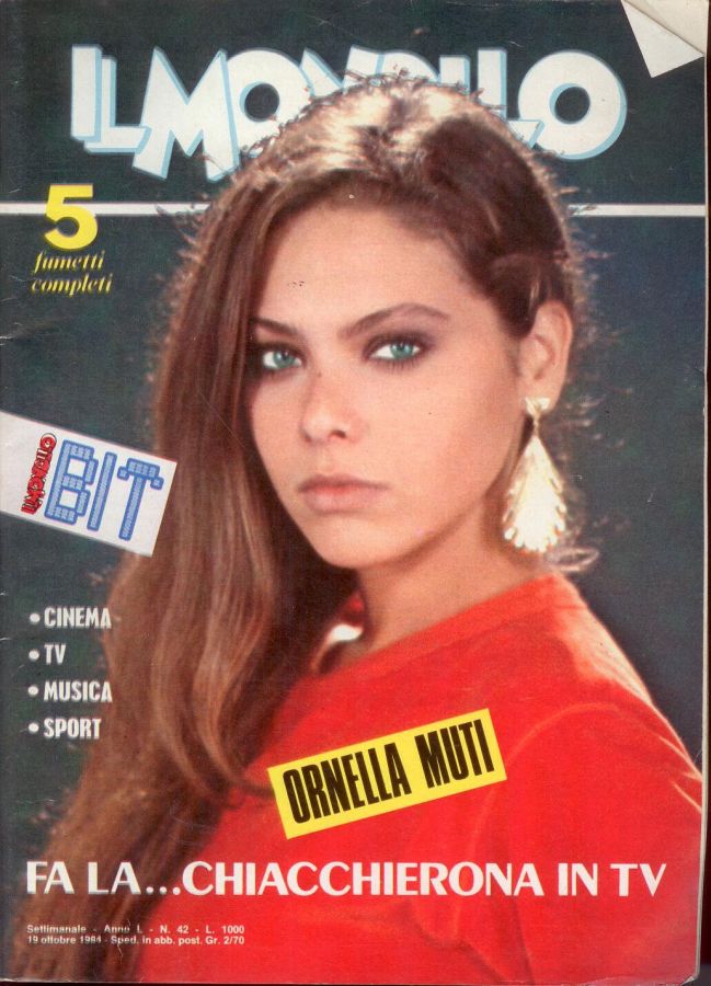 IL MONELLO magazine side cover Issue 42 19 October 1984