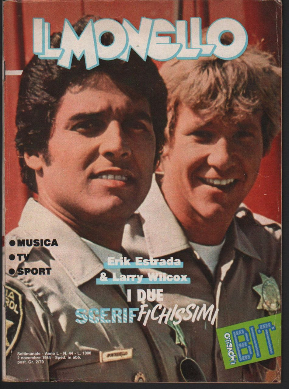 IL MONELLO magazine side cover Issue 44 2 November 1984