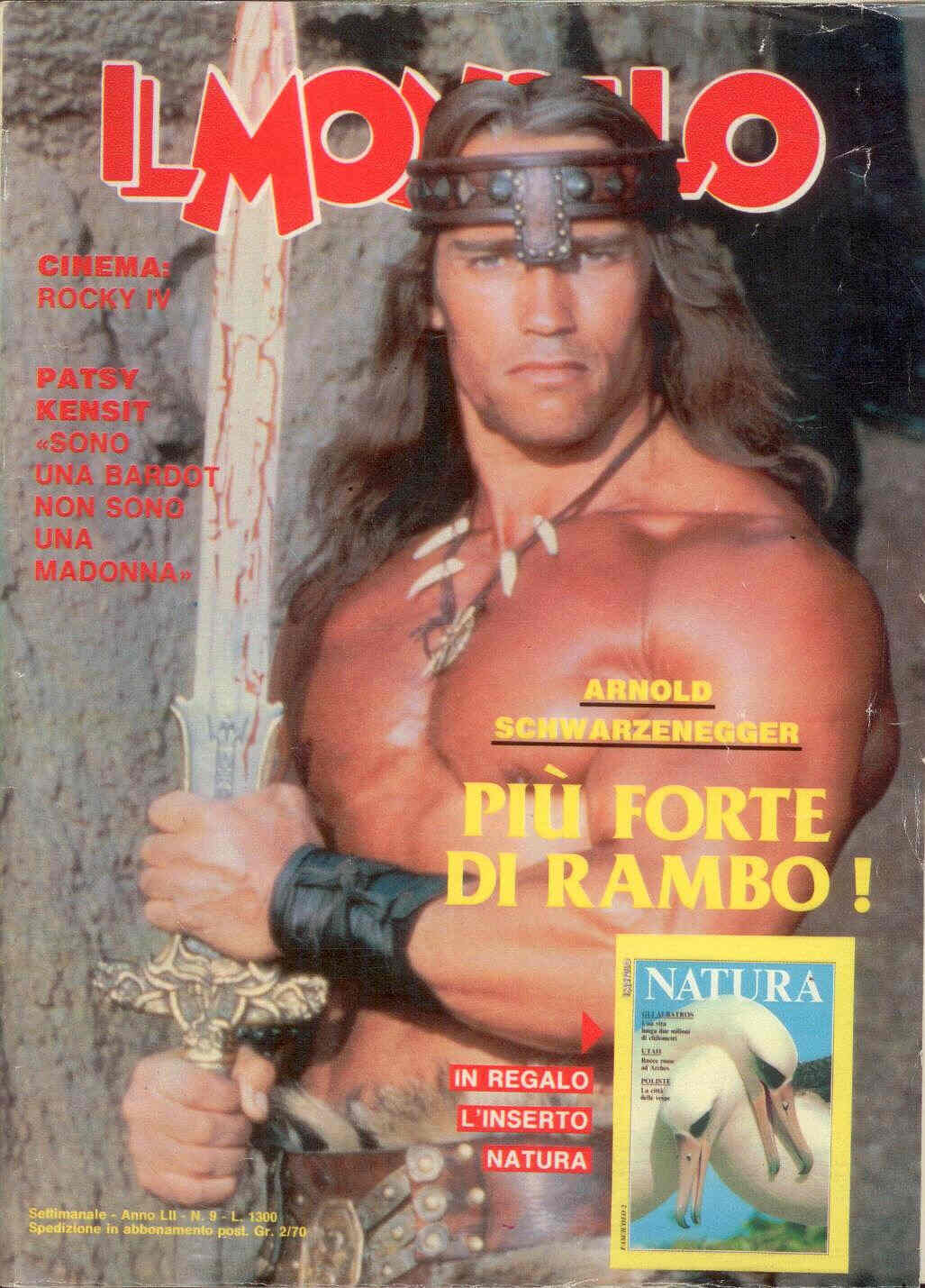 IL MONELLO magazine side cover Issue 9 28 February 1986