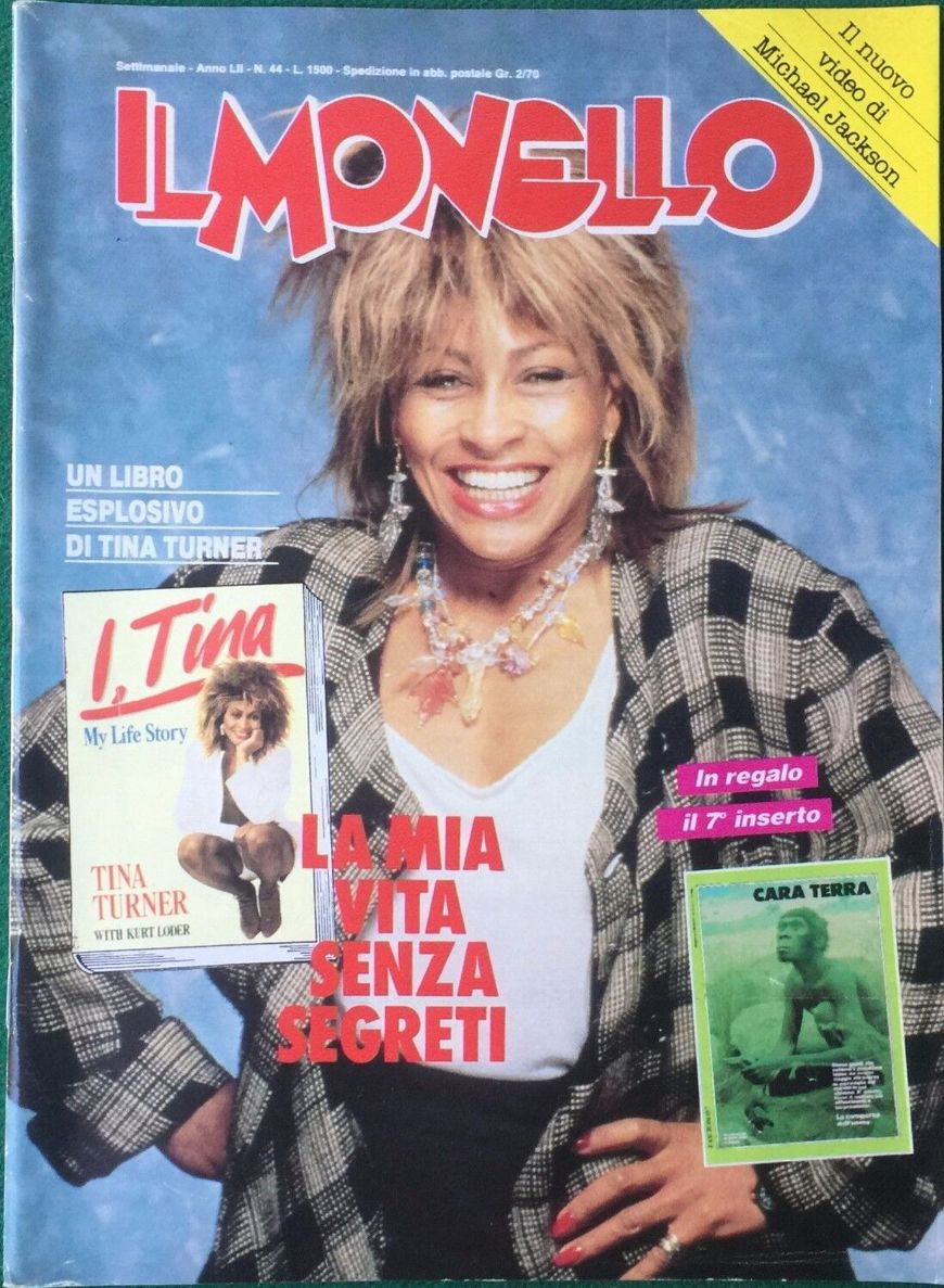 IL MONELLO magazine side cover Issue 44 31 October 1986