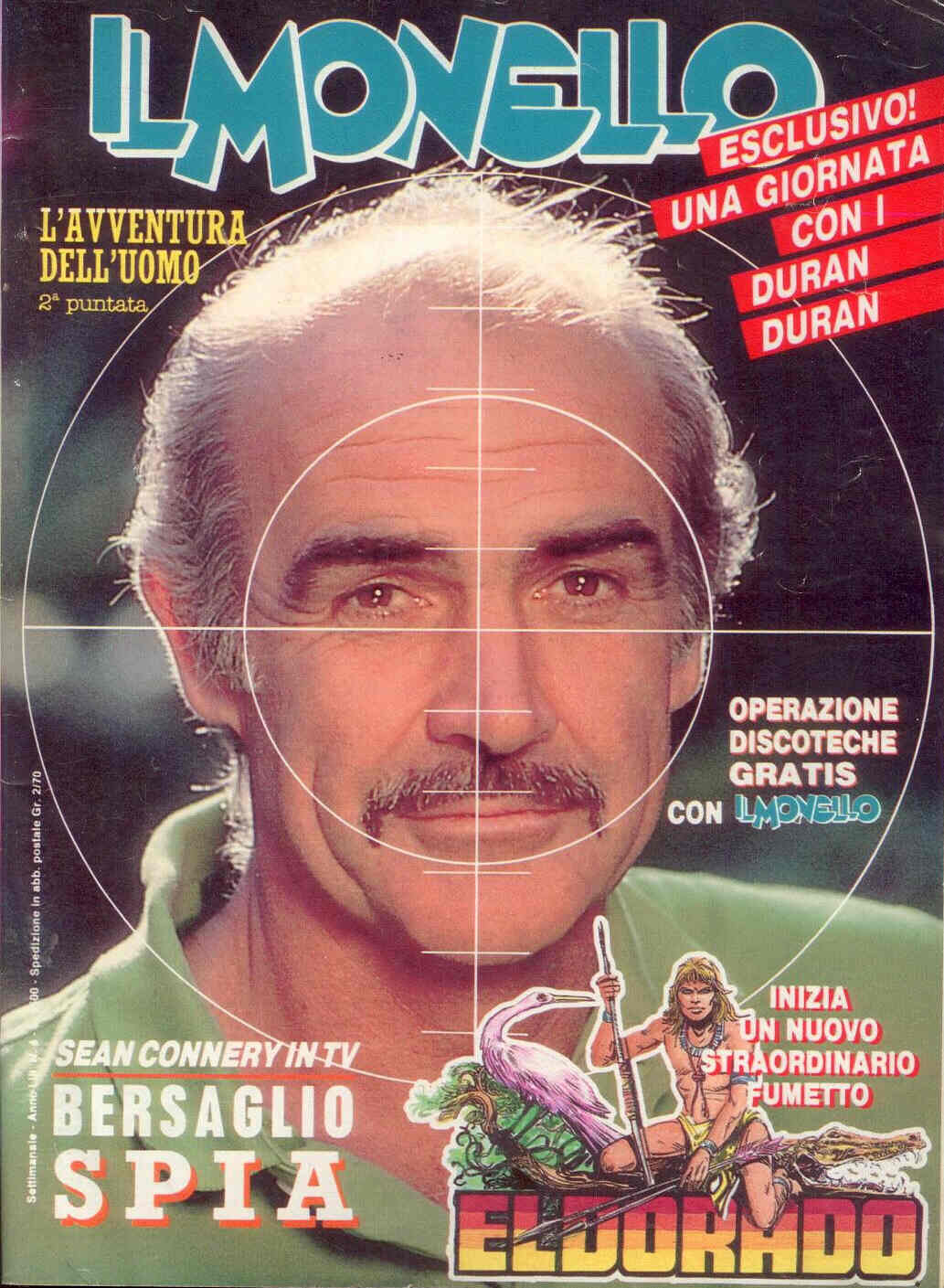 IL MONELLO magazine side cover Issue 4 23 January 1987