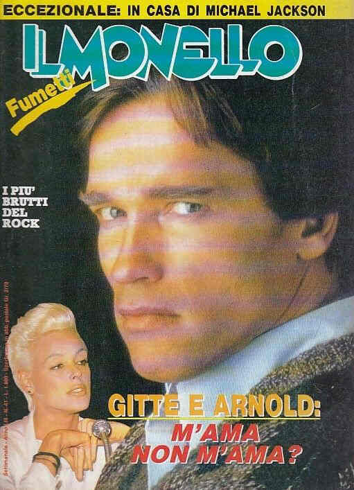 IL MONELLO magazine side cover Issue 41 9 October 1987