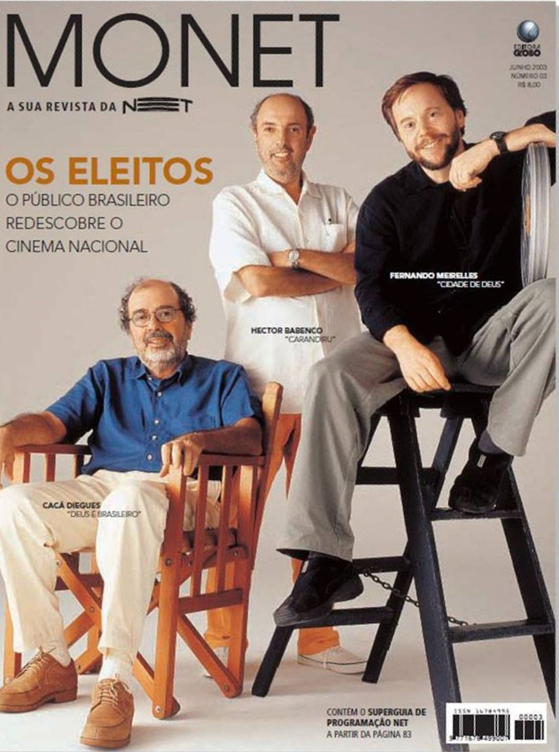 MONET magazine side cover Issue 3  June 2003