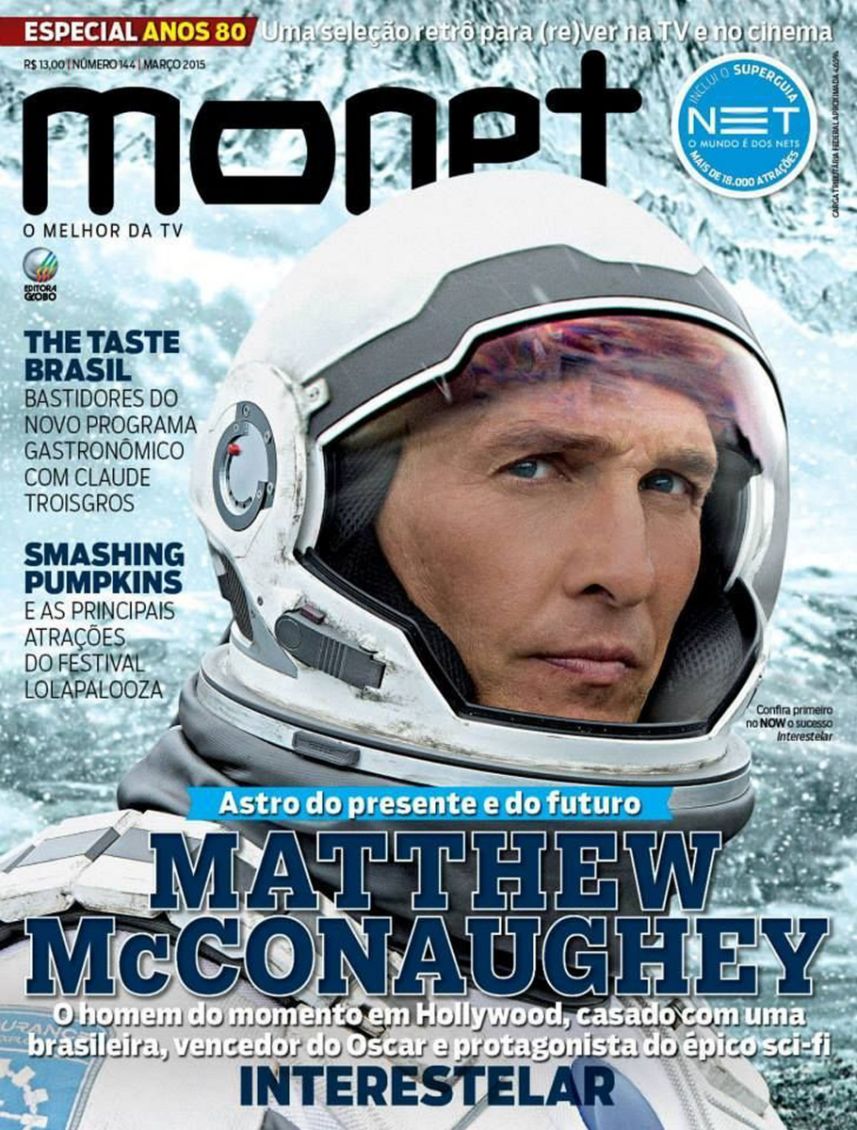 MONET magazine side cover Issue 144  March 2015