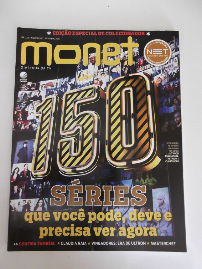 MONET magazine side cover Issue 150  September 2015