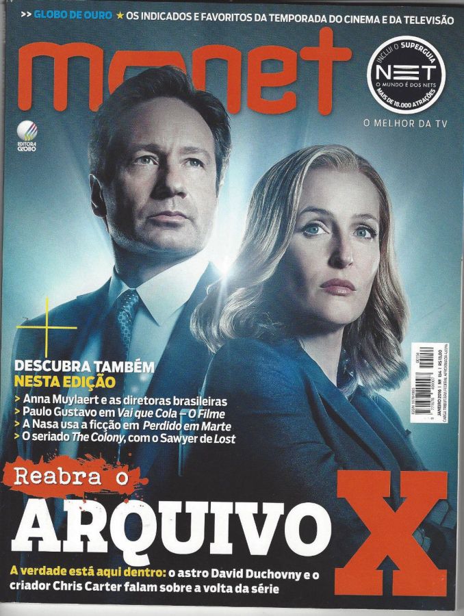 MONET magazine side cover Issue 154  January 2016