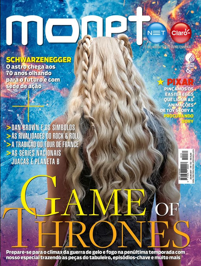 MONET magazine side cover Issue 172  July 2017
