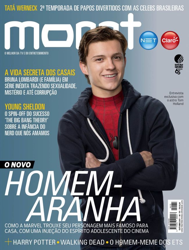 MONET magazine side cover Issue 175  October 2017