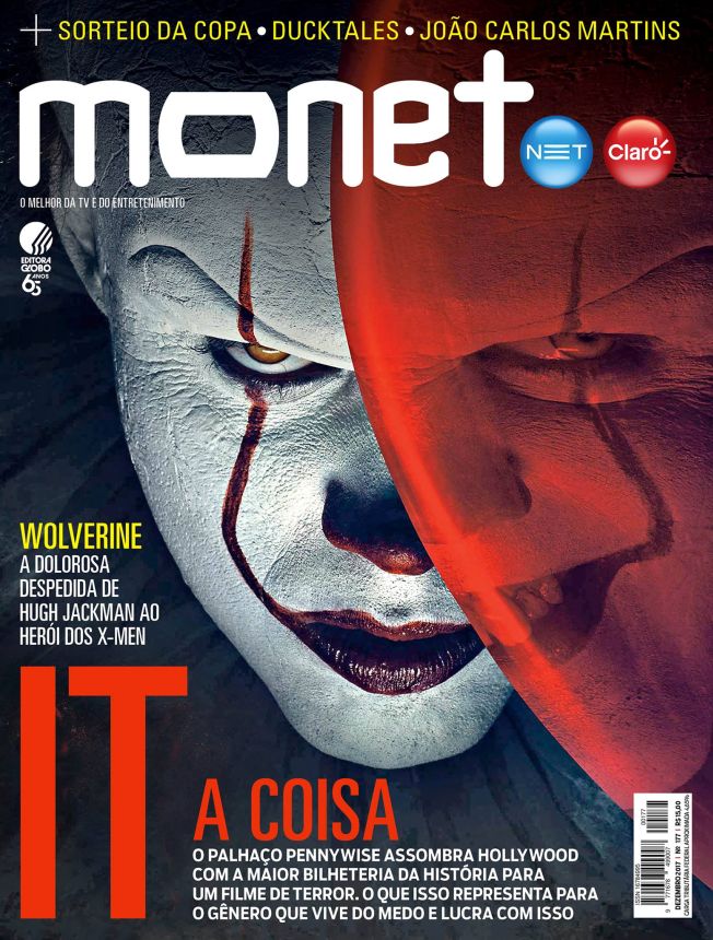 MONET magazine side cover Issue 177  December 2017