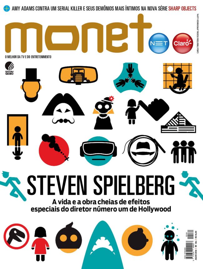MONET magazine side cover Issue 184  July 2018