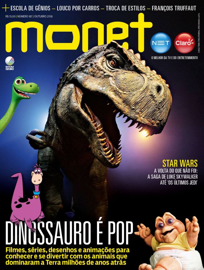MONET magazine side cover Issue 187  October 2018