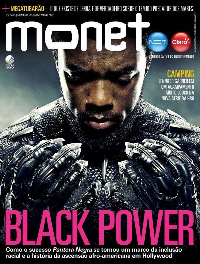 MONET magazine side cover Issue 188  November 2018