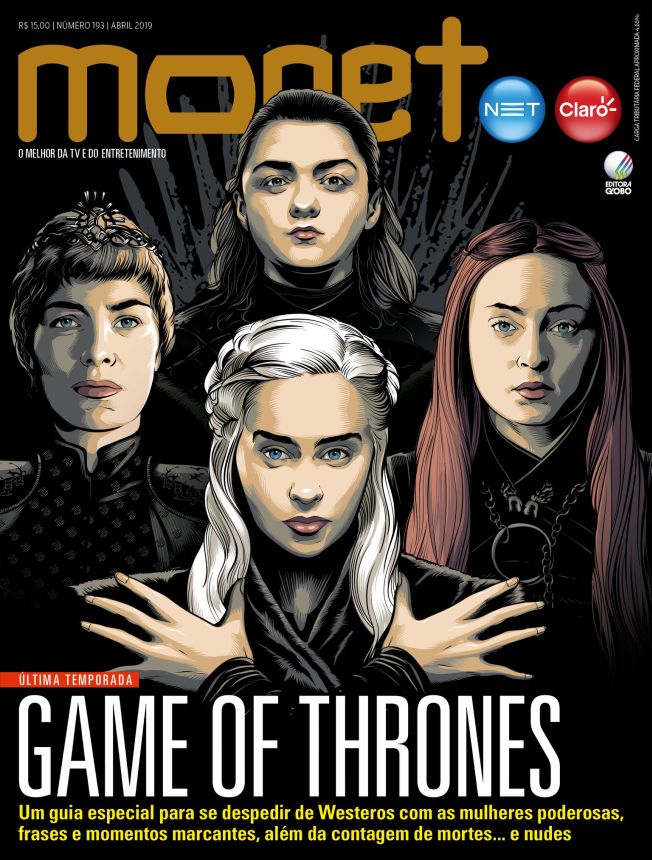 MONET magazine side cover Issue 193  April 2019
