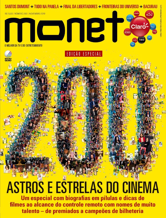 MONET magazine side cover Issue 200  November 2019
