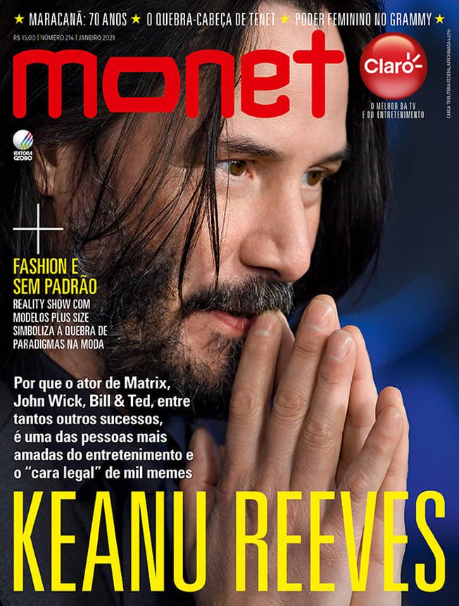 MONET magazine side cover Issue 214  January 2021