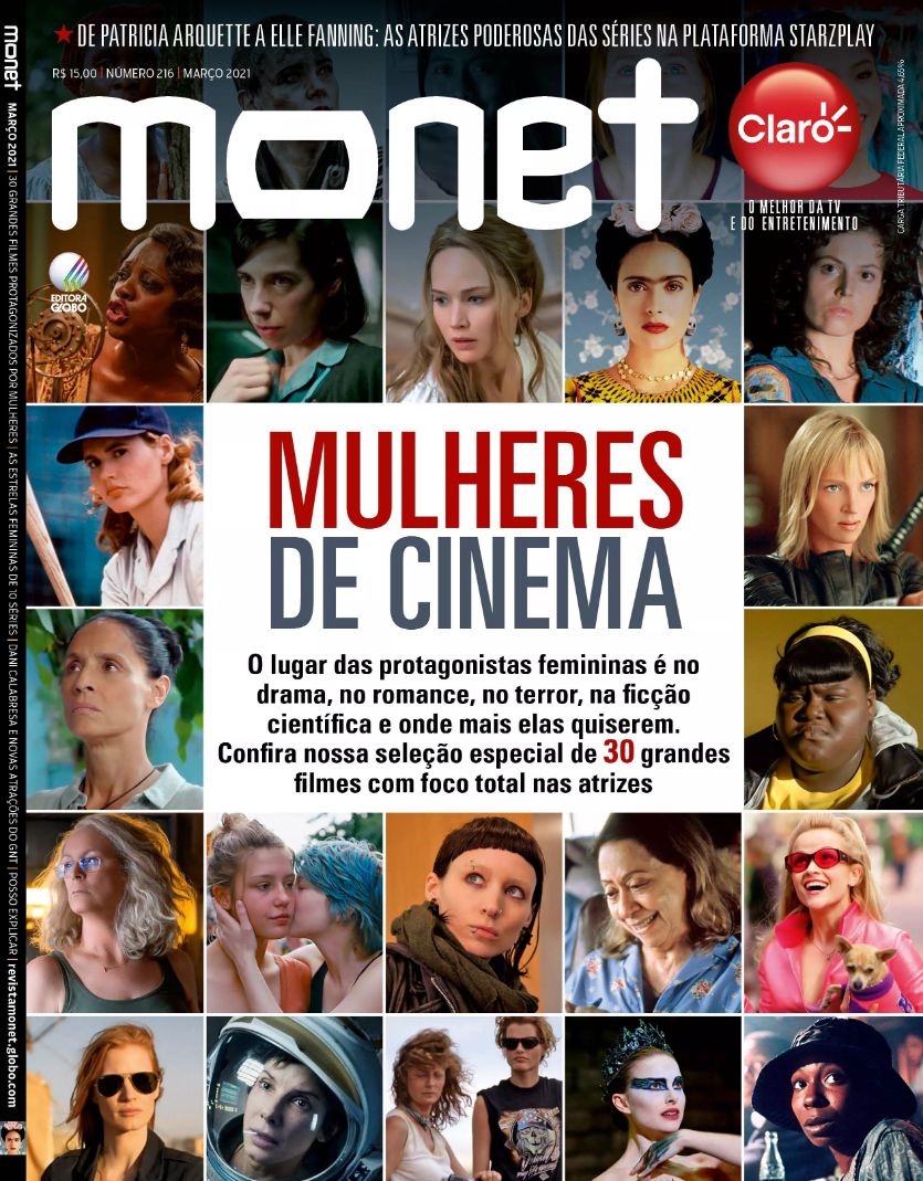 MONET magazine side cover Issue 216  March 2021