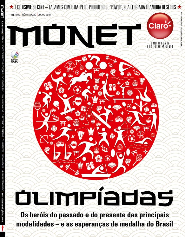 MONET magazine side cover Issue 220  July 2021