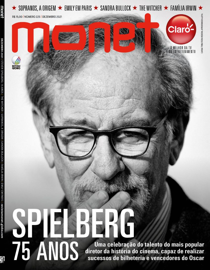 MONET magazine side cover Issue 225  December 2021