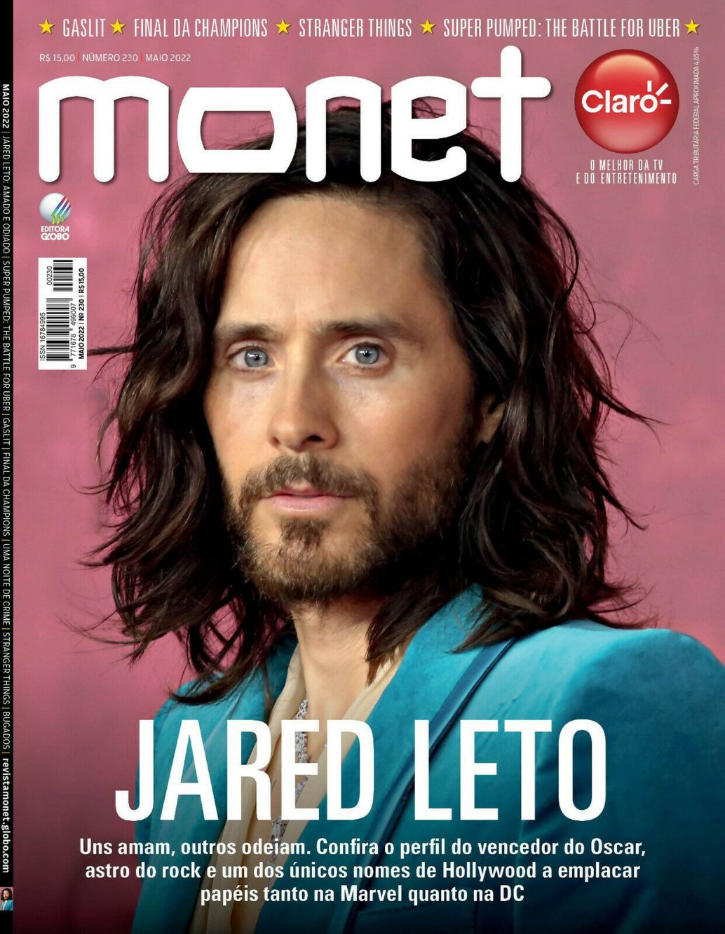 MONET magazine side cover Issue 230  May 2022