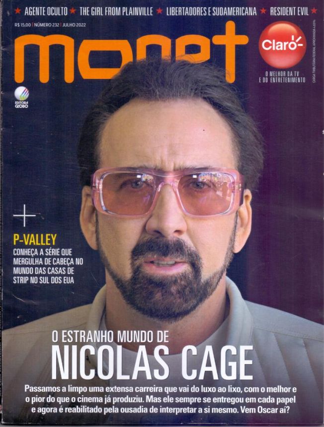 MONET magazine side cover Issue 232  July 2022