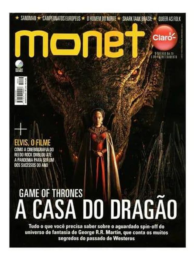 MONET magazine side cover Issue 233  August 2022