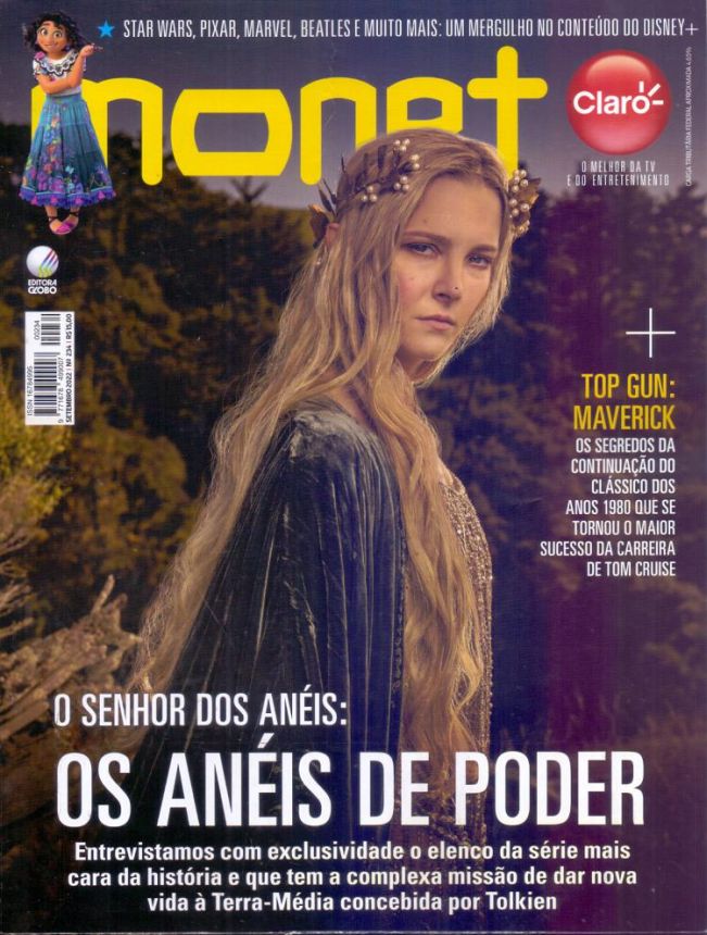 MONET magazine side cover Issue 234  September 2022