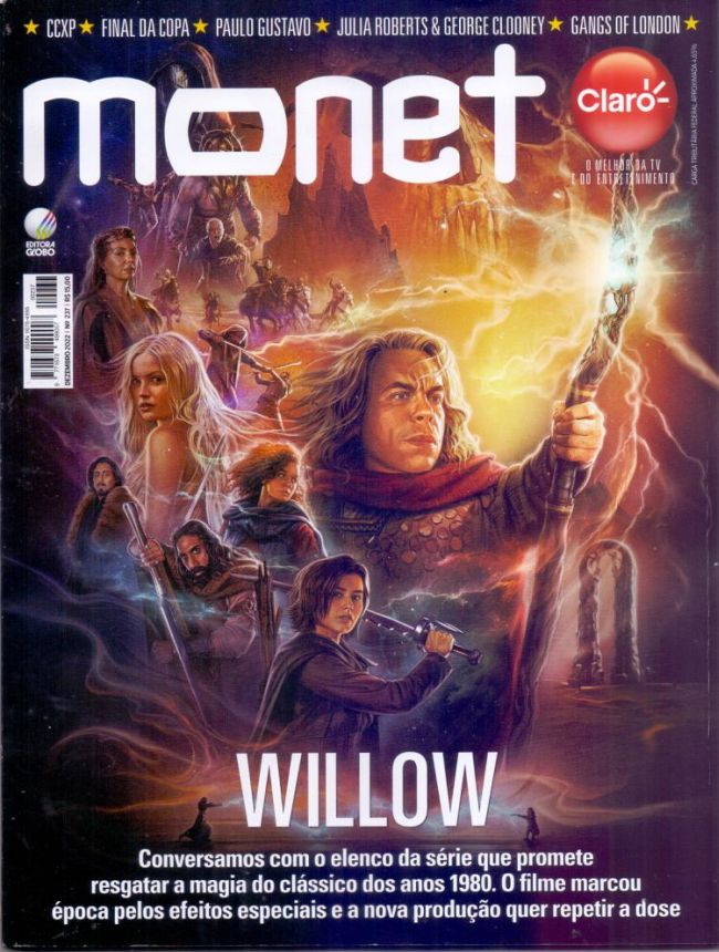 MONET magazine side cover Issue 237  December 2022