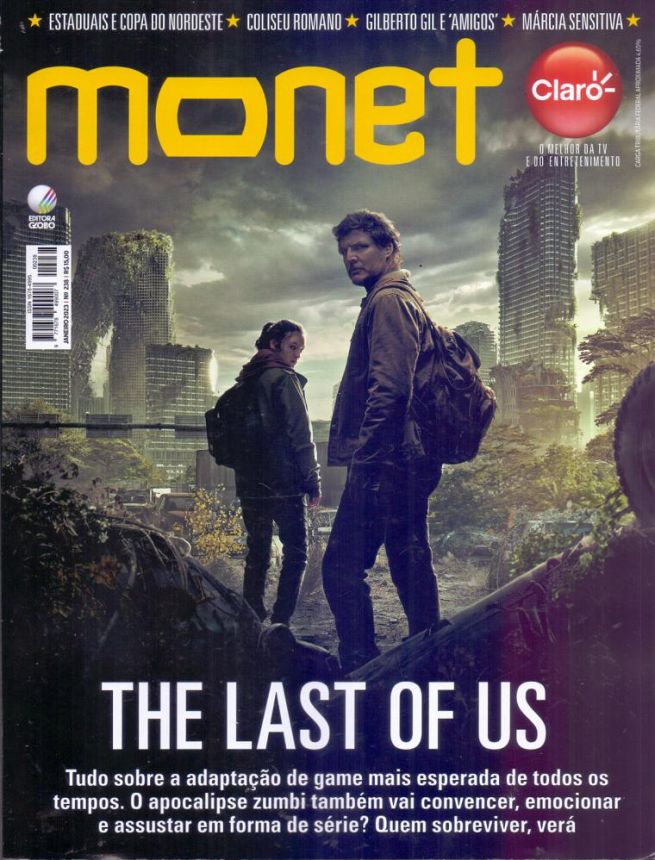 MONET magazine side cover Issue 238  January 2023