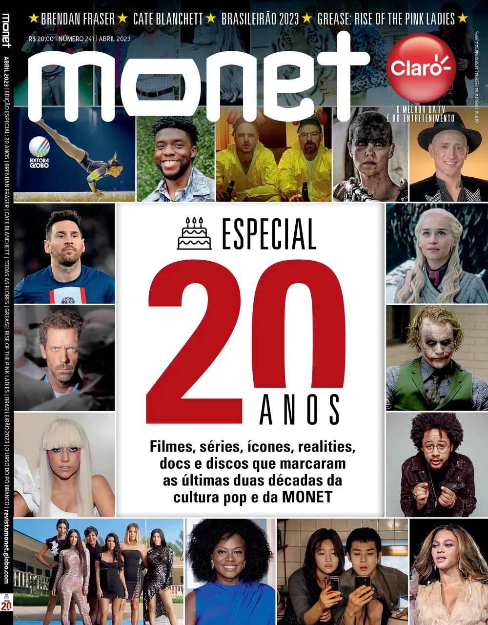 MONET magazine side cover Issue 241  April 2023