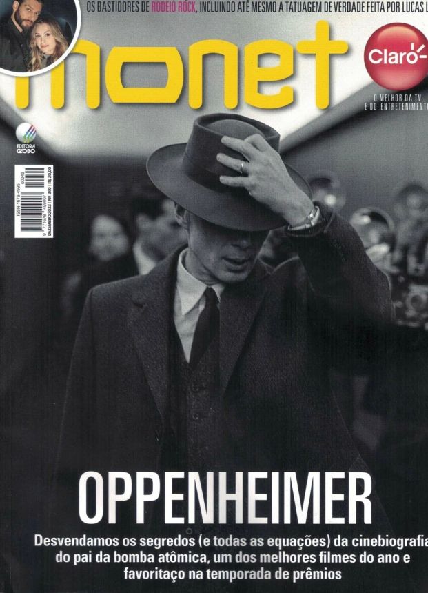 MONET magazine side cover Issue 249  December 2023