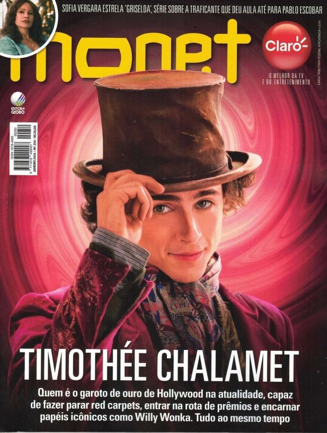 MONET magazine side cover Issue 250  January 2024
